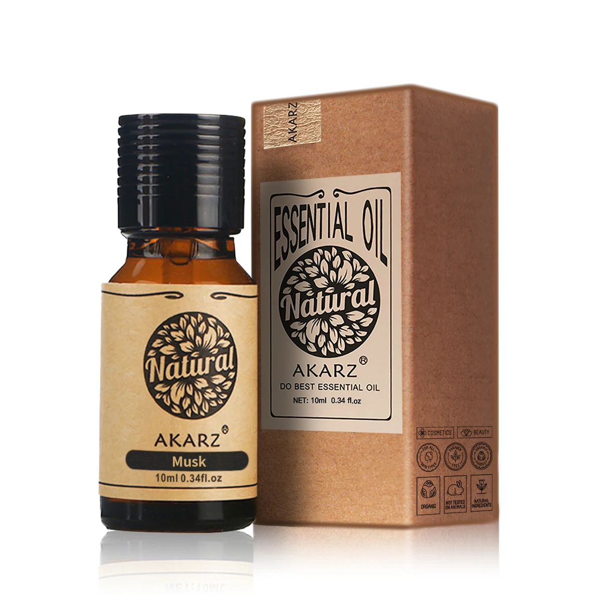 Sandalwood Perfume Oil - AKARZ Musk Minyak Esensial Aromaterapi Alami