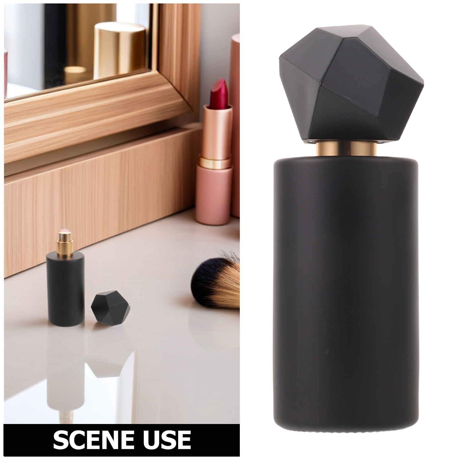 Botol Parfum Kaca Elegan 100Ml - Perfume Fragrance Essential Oil ulasan dan harga