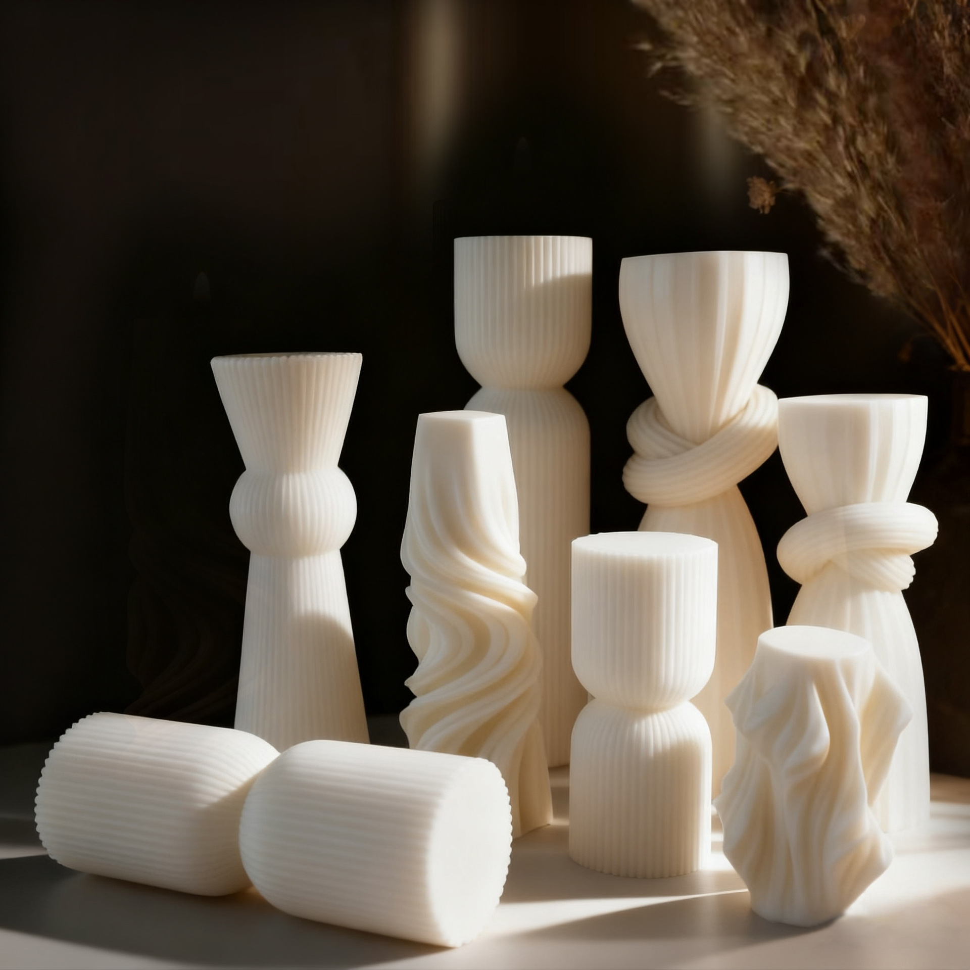 Lilin Aroma Putih Minimalis No - Perfume Home Fragrance ulasan dan harga