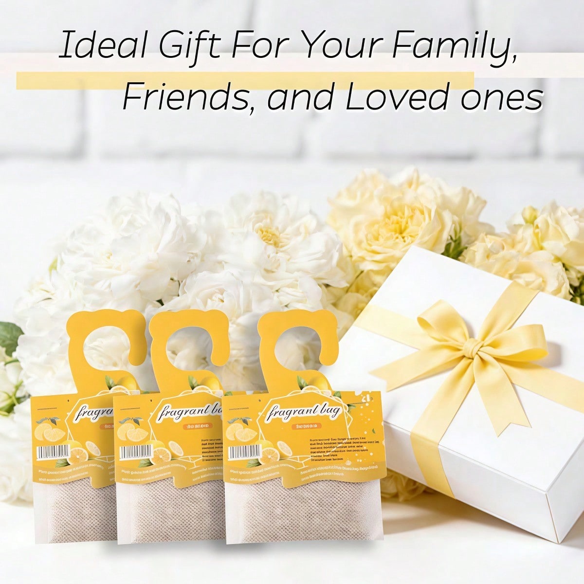 Kantong Pewangi Lemon Gantung, - Perfume Home Fragrance ulasan dan harga