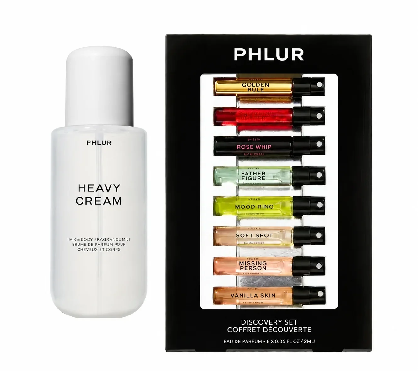 PHLUR 2PCS Set Hadiah Parfum u - Perfume Fragrance Discovery Set ulasan dan harga