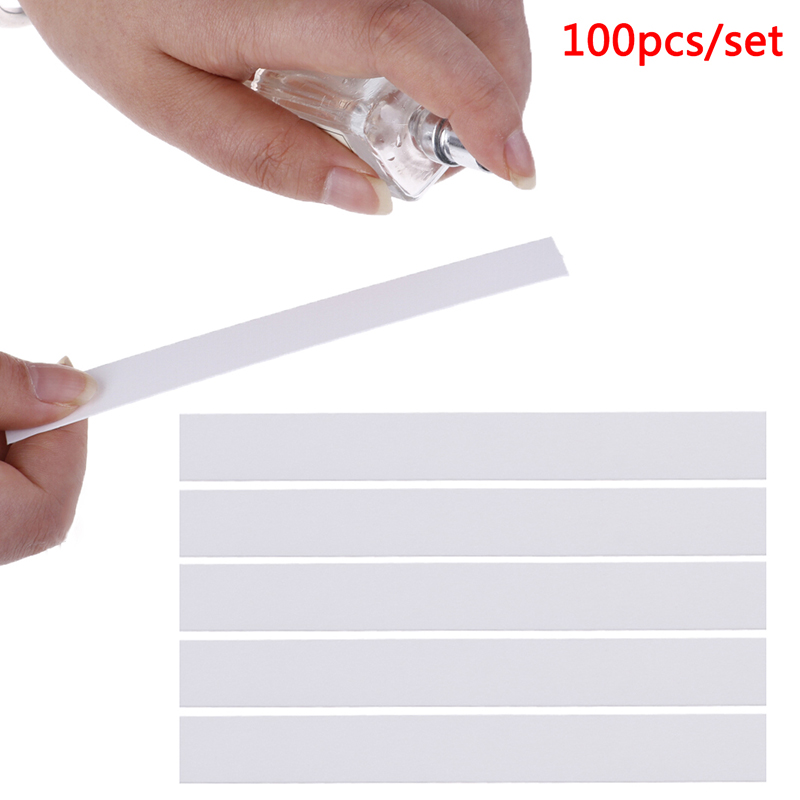 100Pcs 130*15mm Strip Kertas U - Perfume Fragrance Test ulasan dan harga